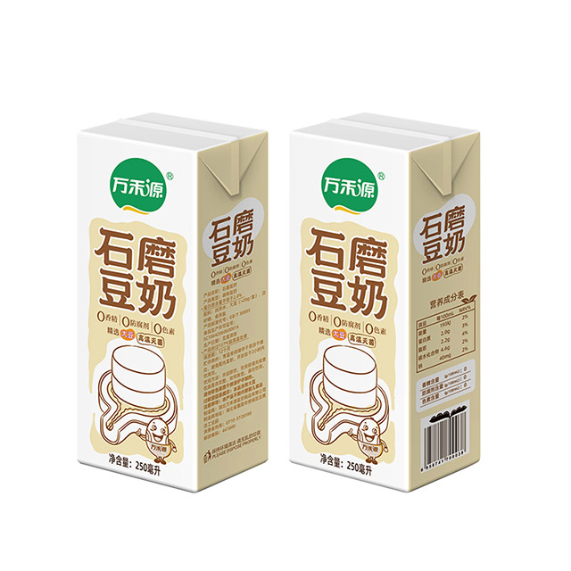 万禾源石磨豆奶250ML（蓝色